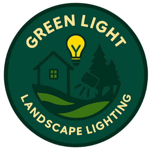 Green Light Landscape Lighting | Permanent RGB Lighting NY & NJ | Never Decorate Again
